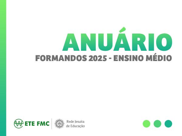 Anuário 2025 - Ensino Médio (Capa)
